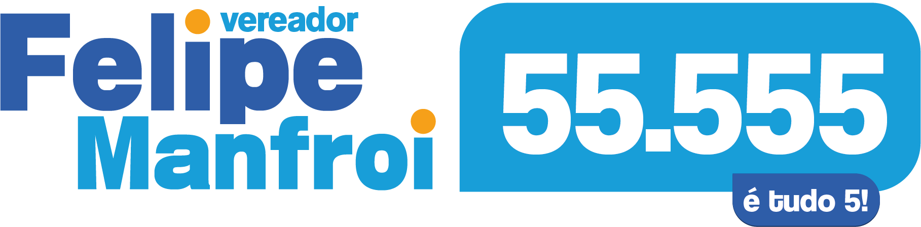 Felipe Manfroi – 55.555 Logo